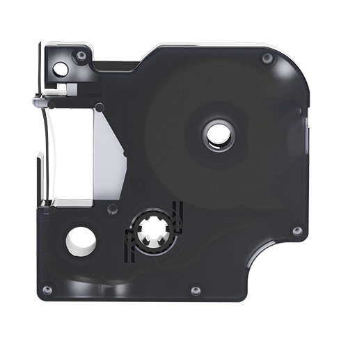 Dymo 45805 združljiv trak za nalepke, rdeče na belem, 19mm x 7m