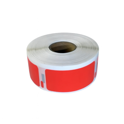 Dymo 11352 združljive rdeče nalepke, 25 x 54mm, 500 nalepk