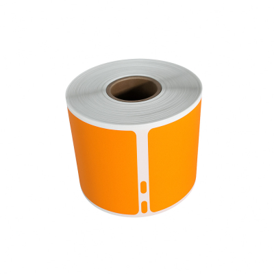 Dymo 99014 oranžne združljive nalepke