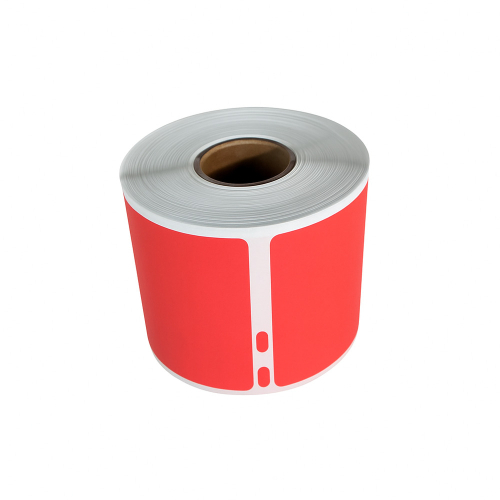 Dymo 2133399 združljive rdeče nalepke, 101 x 54mm, 220 nalepk