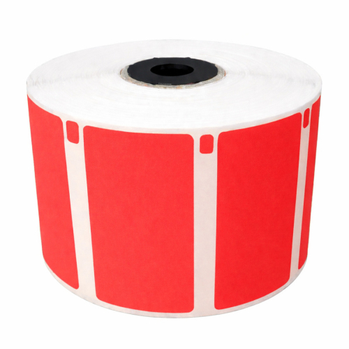 Epson združljive nalepke, rdeča, 56 x 25mm, 1000 nalepk, odstranljivo lepilo