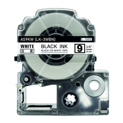 Epson LK-3WBN združljiv trak za nalepke