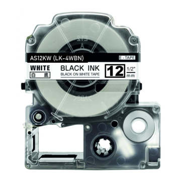 Epson LK-4WBN združljiv trak za nalepke