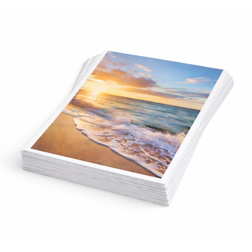 Mat fotografski papir za brizgalne tiskalnike A6 10 x 15 cm 250 g/m² - 50 listov