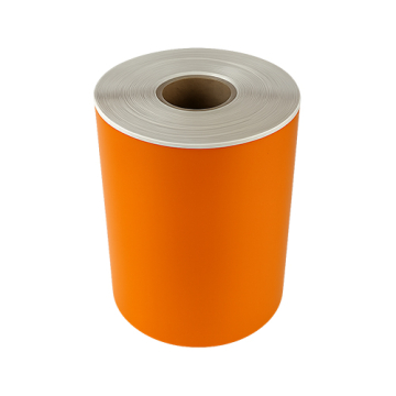 Zebra 102 x 152 združljive oranžne nalepke