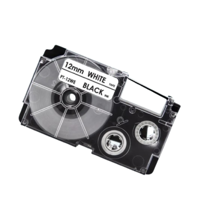 Casio XR-12WE združljiv trak za nalepke
