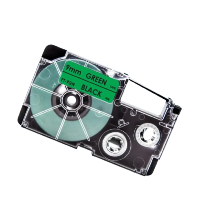 Casio XR-9GN združljiv trak za nalepke